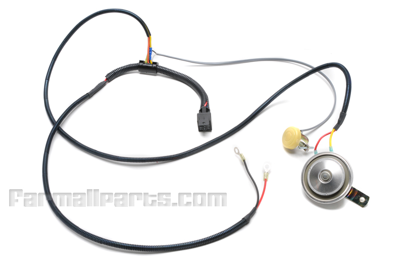 This kit comes complete with horn, horn button, relay wire loom. Make two connections, to your battery, bolt on your horn and button. Then you are making music.
Made in the USA
<img src=\/images/usaflag-backed.gif\ />