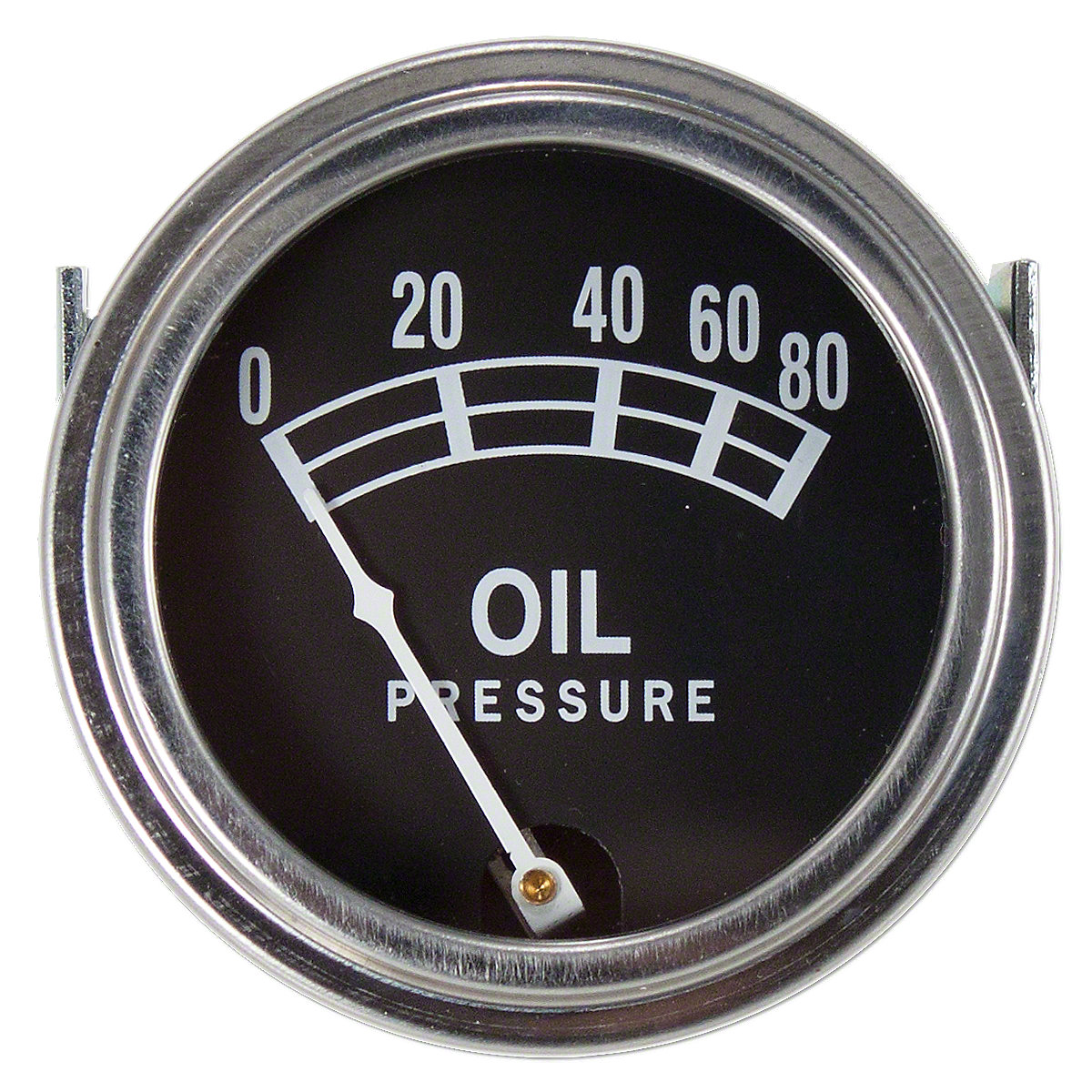 Universal Oil Pressure Gauge (0-80 PSI)