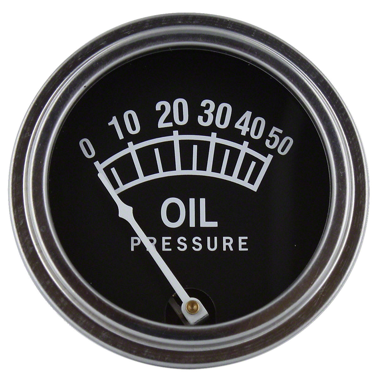 Universal Oil Pressure Gauge (0-50 PSI)