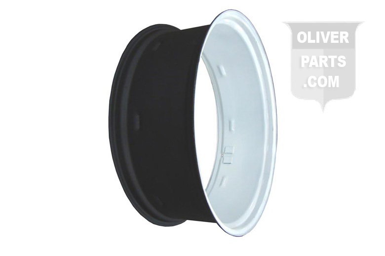14X38 8 Dimple Rear Rim For Oliver 77,  and Super 77 for use with bigger tires, 88, Super 88, 770, 880, 1550, 1555, 1600, 1650, and 1655. Fits all models with cast center dish. Replaces Oliver PN#100680a, 161253a. Made in the USA. 103 LBS.

Please check and measure your tractor closely because if this rim does not fit, we do not pay return shipping on rims.