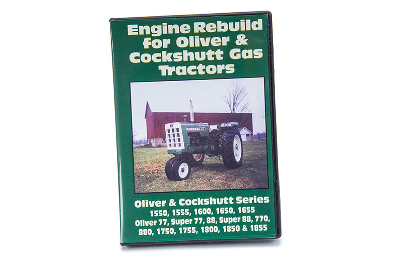 Engine Rebuild For Oliver & Cockshutt Gas Tractors DVD