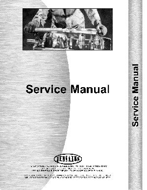 Service Manual for Oliver 90 (Late 4 Cylinder model only) 1941 and up