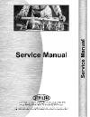 Service Manual For Oliver: 1750