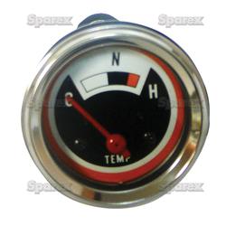 Temperature Gauge For Oliver Tractors With 12 Volt Negative Ground 1550, 1555, 1650, 1655,1750,1755, 1800, 1900, 1850, 1950, 1855, 1955, 1950T, 2050, 2150. Replaces Oliver PN#:155557A, 30-3031659.