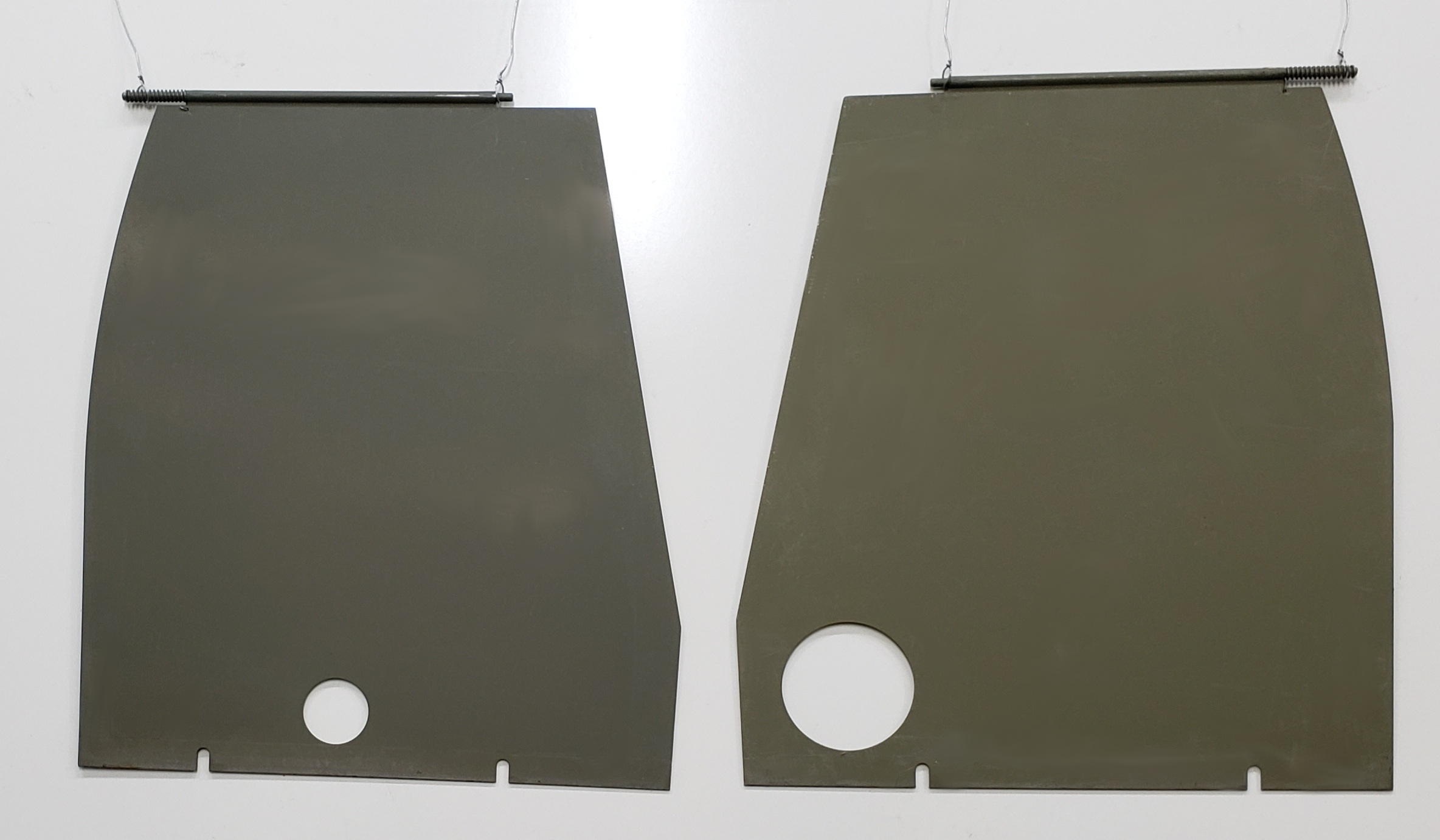 pair rear clutch cover panels 70 row crop, in primer.  Made in the USA.