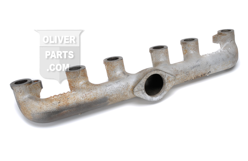 Exhaust manifold, brand new for Oliver 77.