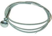 Universal Choke Cable to fit all Oliver models.
Other Info: Metal shethed
Dimensions: Length = 72\
Cut to length Universal Choke Cable Can also be used as a \'STOP\ cable for diesel engines.
Fits: Tractors, forklifts, and other applications using 72\ or less cable