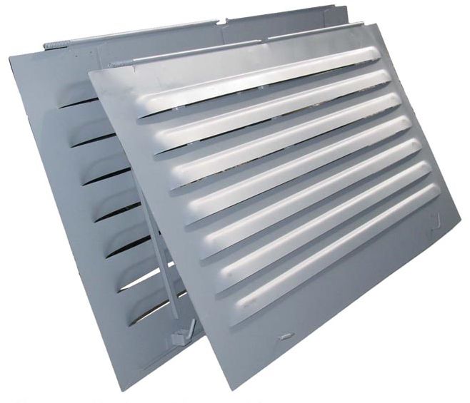 Louvered Engine Panel Set (2-Piece)  - Oliver 77 GAS ONLY