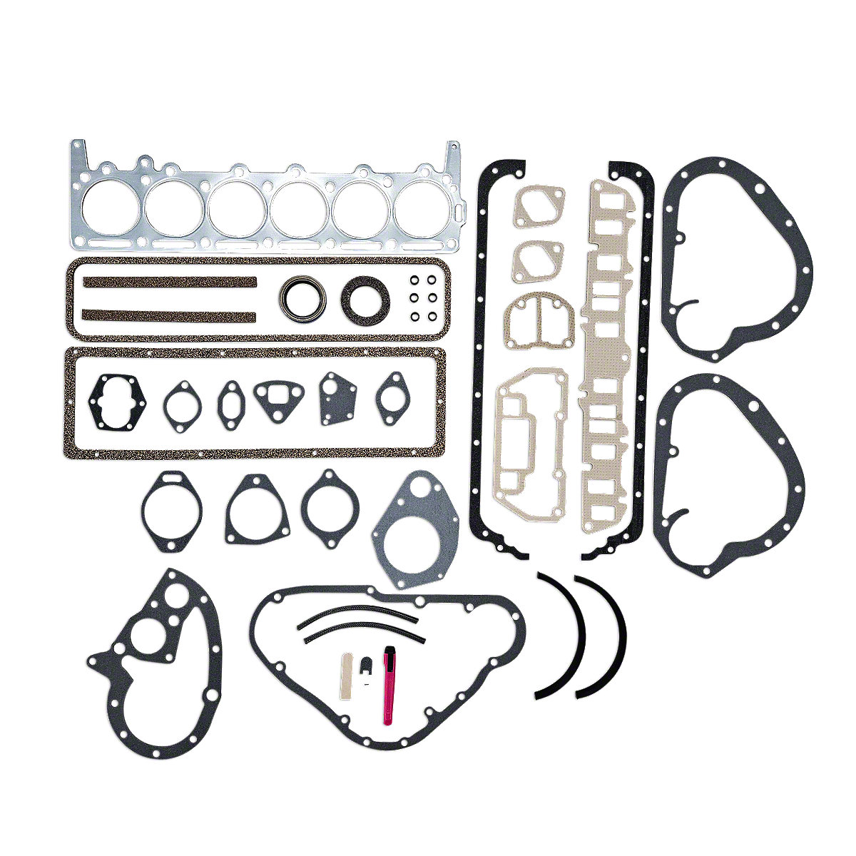 Full Engine Gasket Set W/ Seals - Oliver 70