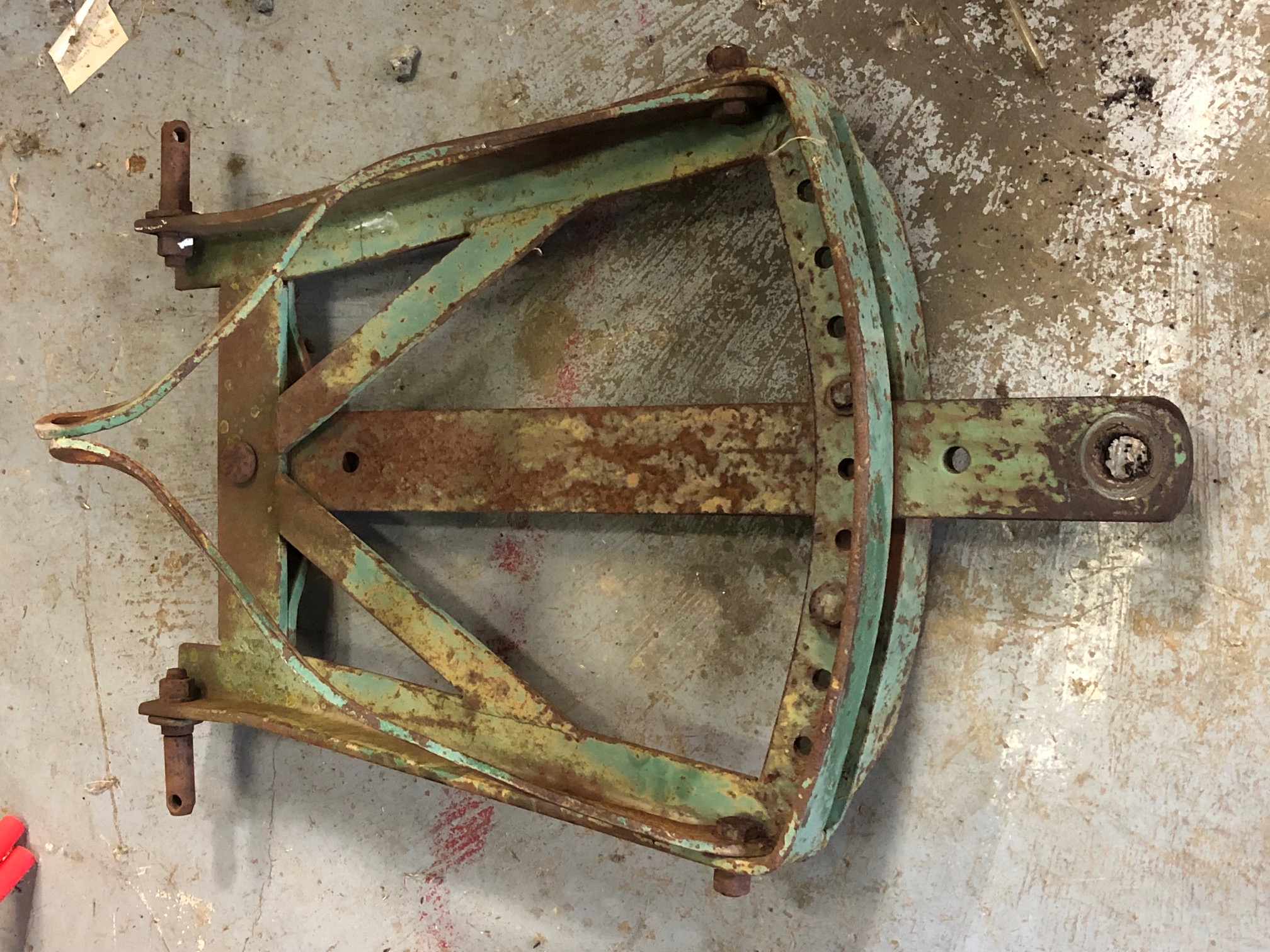 Swinging draw bar, used  Super 55, 550