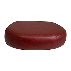 Seat Bottom Claret Vinyl On Wood